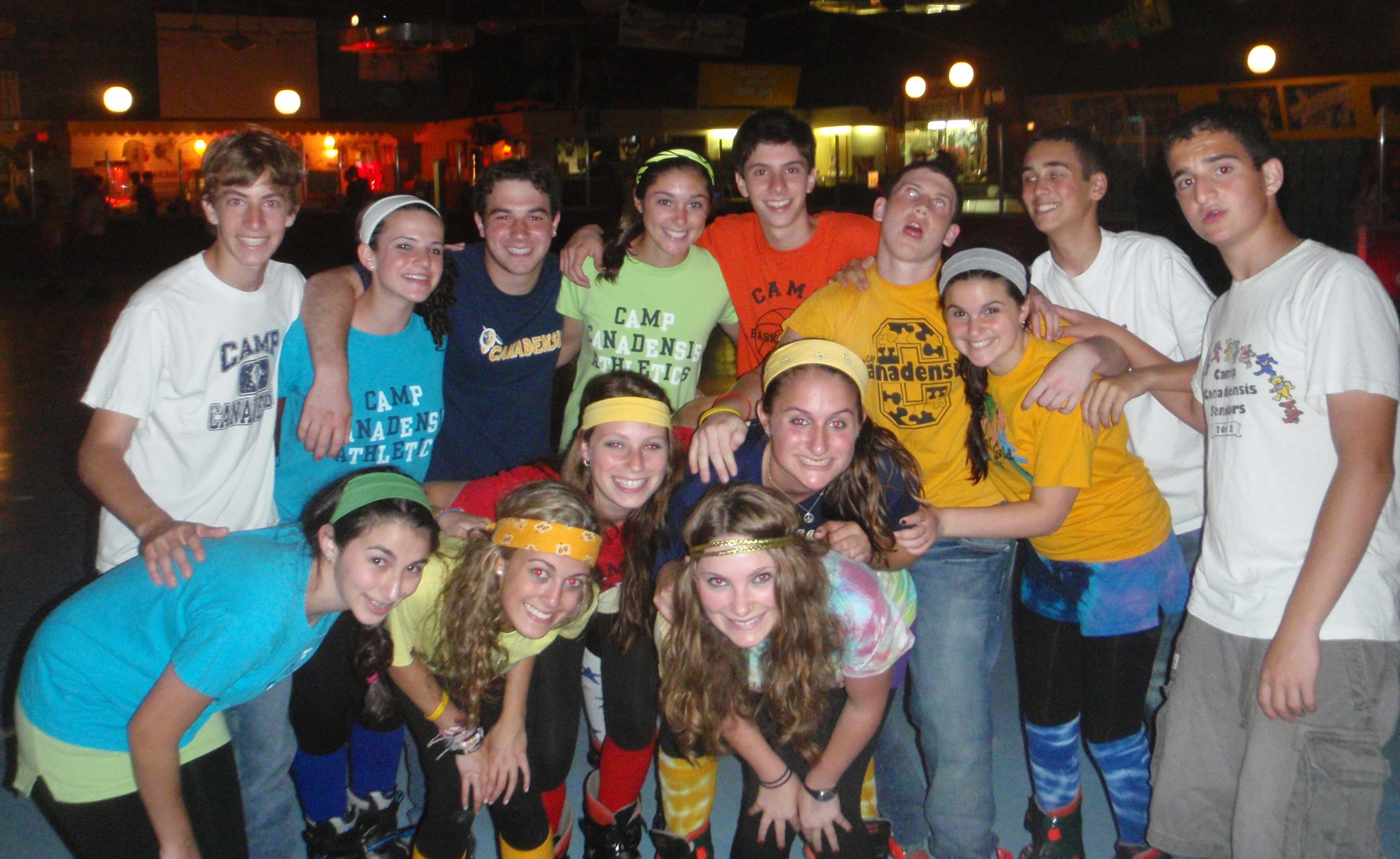 CITs stop for a group shot.  Love the outfits, CIT Girls!  