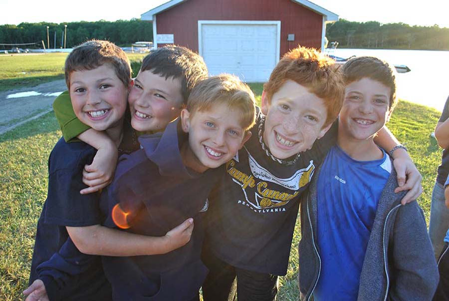 Image of young campers at the PA summer adventure camp – Canadensis