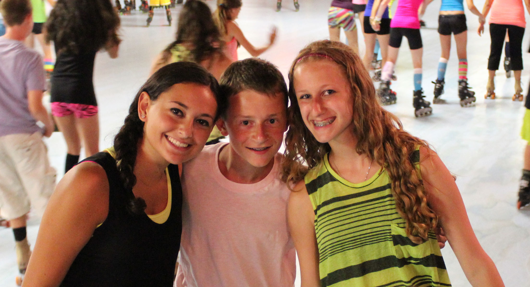 Image of kids getting ready for one of the many trips during summer camp – Canadensis