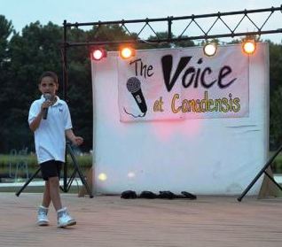 The Evening Activities and Special Events at camp this summer were awesome!  A particular favorite of camp's this year was "The Voice."  I know I had fun coaching my contestants.  Congratulations to Junior Boy Jake Weiss for winning this year's competition.  