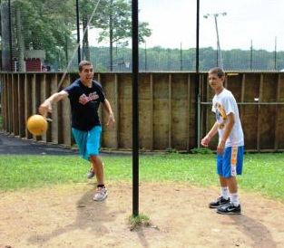 Tetherball came to Canadensis in 2014.  It was an instant hit (no pun intended).  