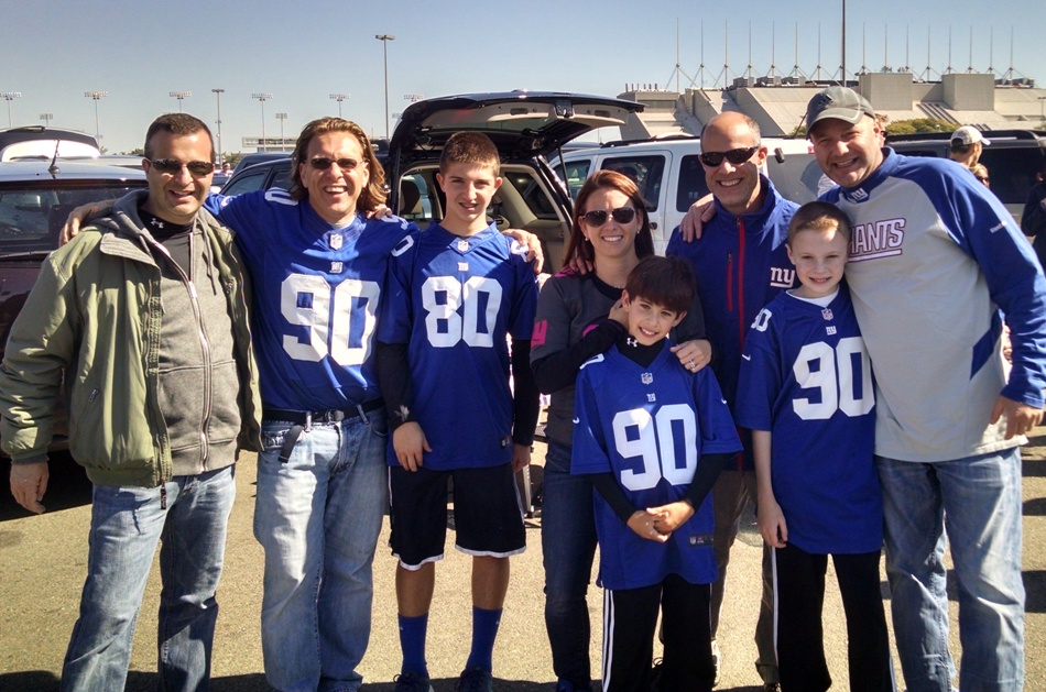 At a recent Giants game, our tailgate had some added fun with the arrival of the Keim, Konstandt and Lagnado Families.