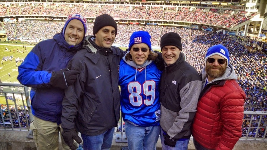 Me and my friends at the Giants-Titans game in Nashville.  We actually saw a Giants win, which was somewhat rare this season.  Ha Ha!  