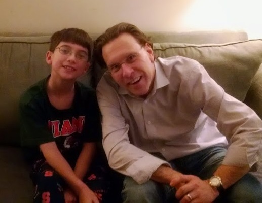 Me with Upper Junior Boy Eli Goldman.