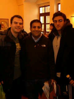 Eric with Canadensis Alumni, (CITs '04) Joe Shelley and Jesse Charnoff
