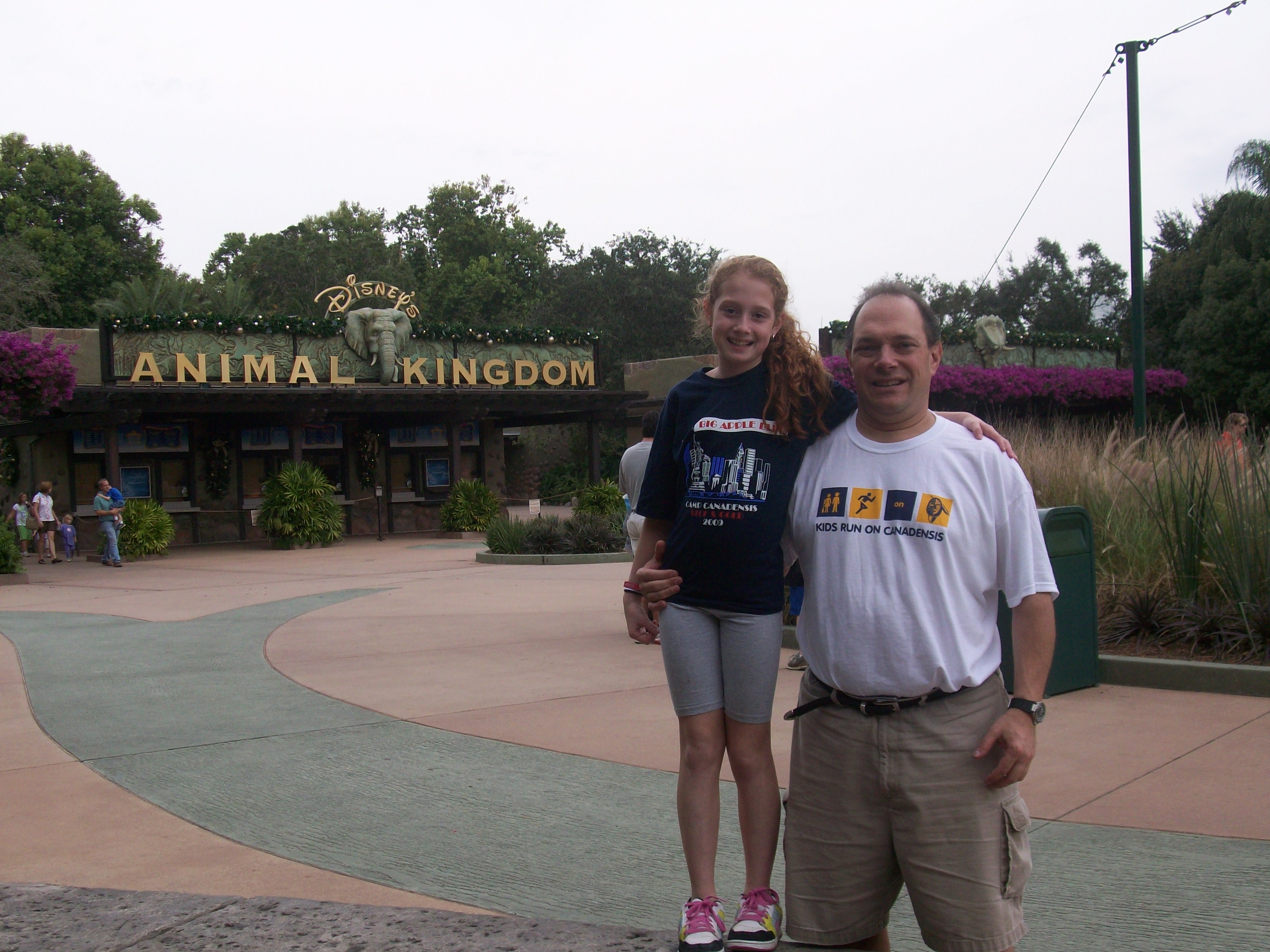 Lauren and her dad Jon sporting their Canadensis gear!