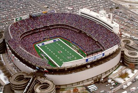 The last Giants game at Giants Stadium will be played this Sunday.  