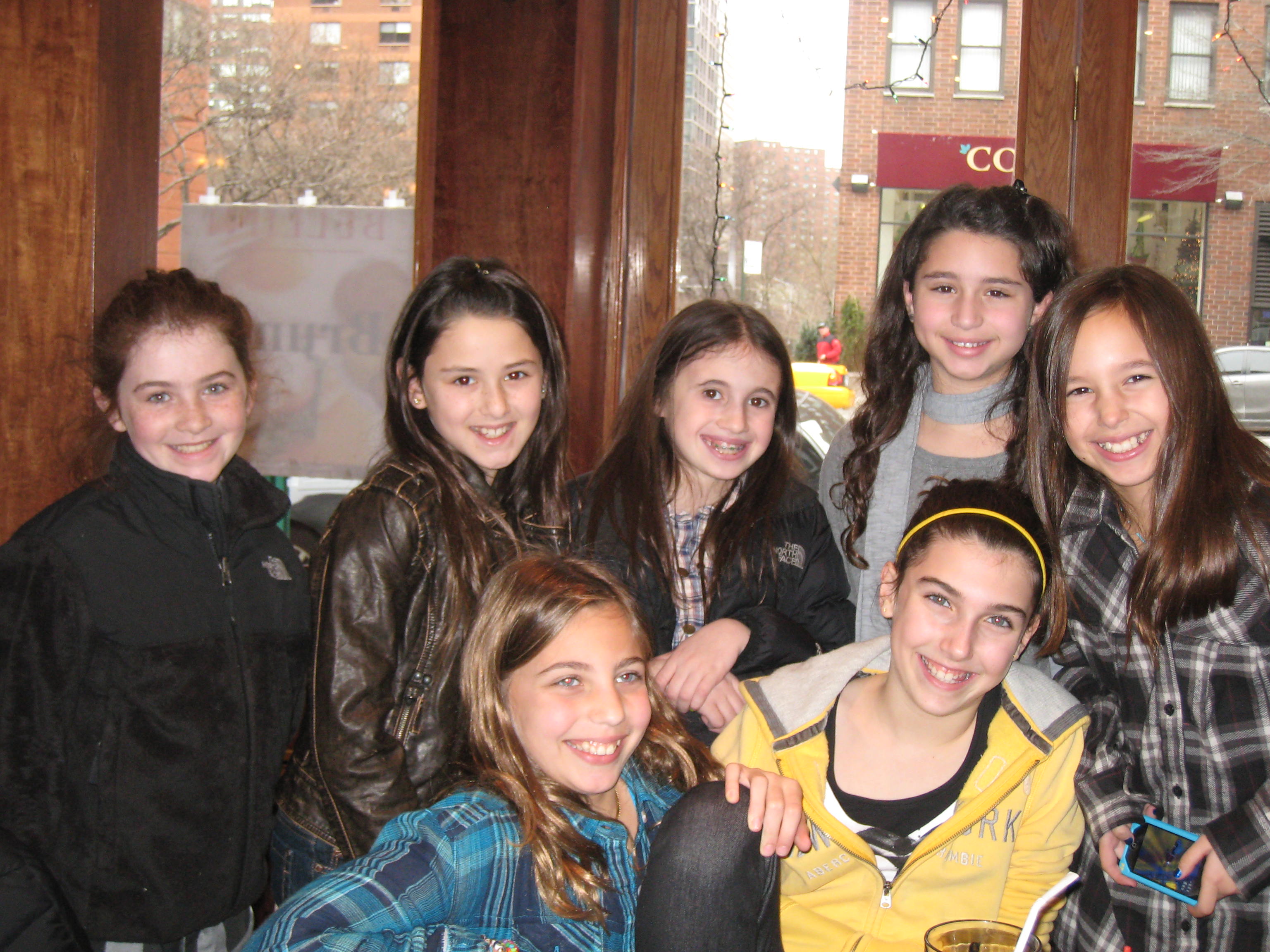 Girls Bunk 5 in NYC Some of the girls from Summer 2009's Bunk 5.