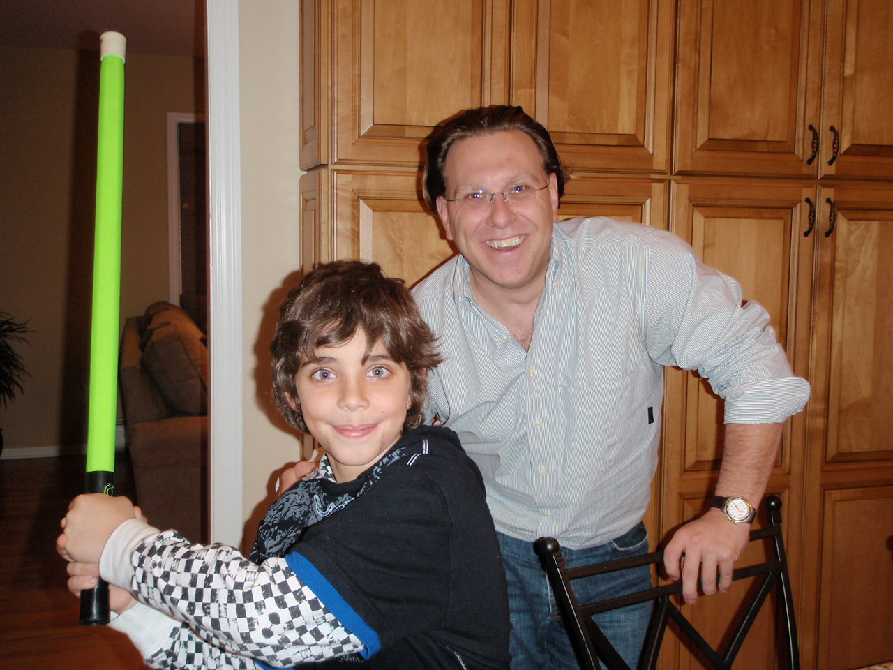 Me with Upper Inter Boy Josh Halpern, who had his zoogle in hand.  