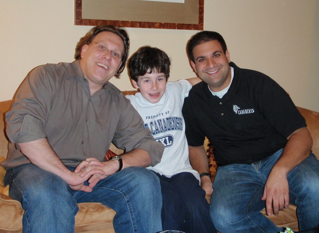 Me and Eric with Lower Inter Brad Skolnick, a second generation Canadensis Camper.