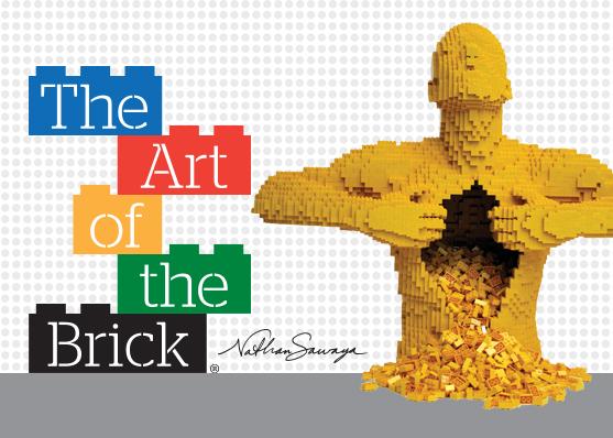 "The Art of the Brick" exhibit at the Discovery Museum in Times Square looks really cool.