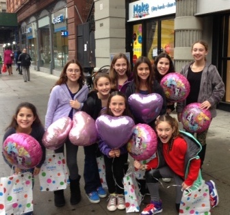 Girls Bunk 6 takes over the streets of New York City!
