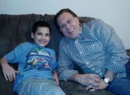 Me with Upper Junior Boy Jake Weiss.