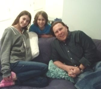 Me with Upper Senior Girl Rachel Stern and Upper Junior Boy Ryan Stern.